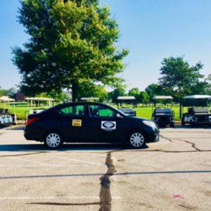 A black car - BuckleUp School - Driver's Education in Kansas